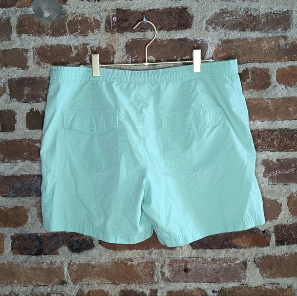 Columbia Medium‎ Sea Green Quick Dry Athletic Hiking Swim Shorts - Picture 2 of 7
